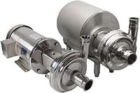Hygienic centrifugal pumps